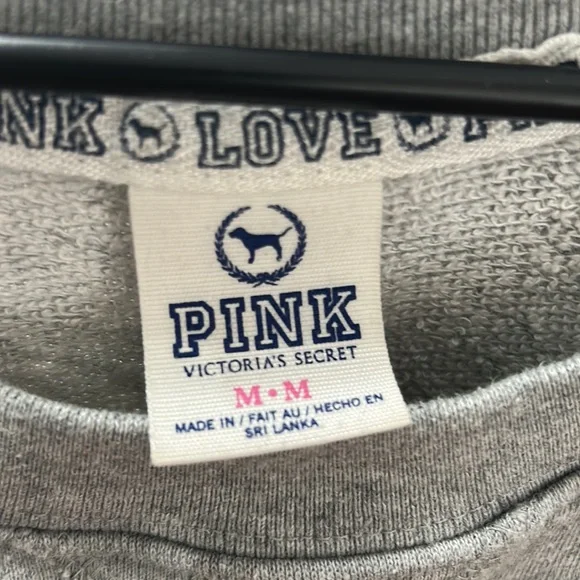 PINK Victoria’s Secret Medium long sleeve Sweat shirt. Great Condition - Picture 2 of 6
